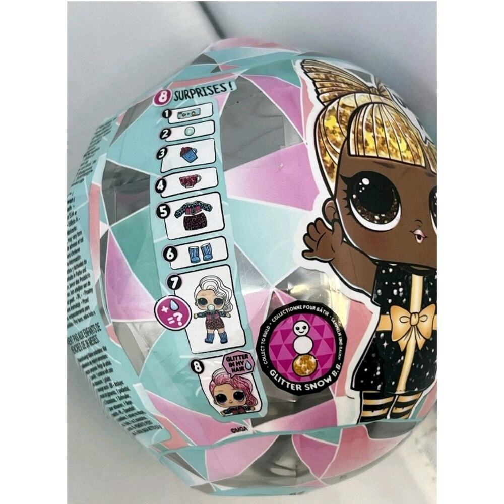 Lot of 10 LOL Surprise Glitter Globes Winter Disco - Picture 6 of 6